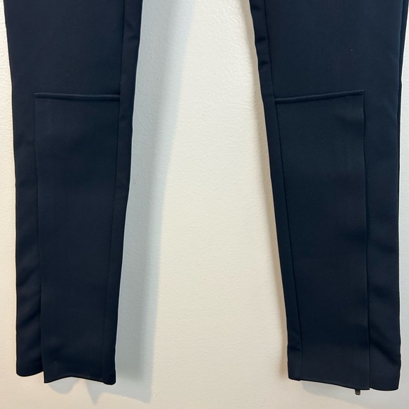 NWT Wardrobe NYC  Navy Blue Front Zip Ankle Leggings/Pants Size Large - Picture 11 of 16